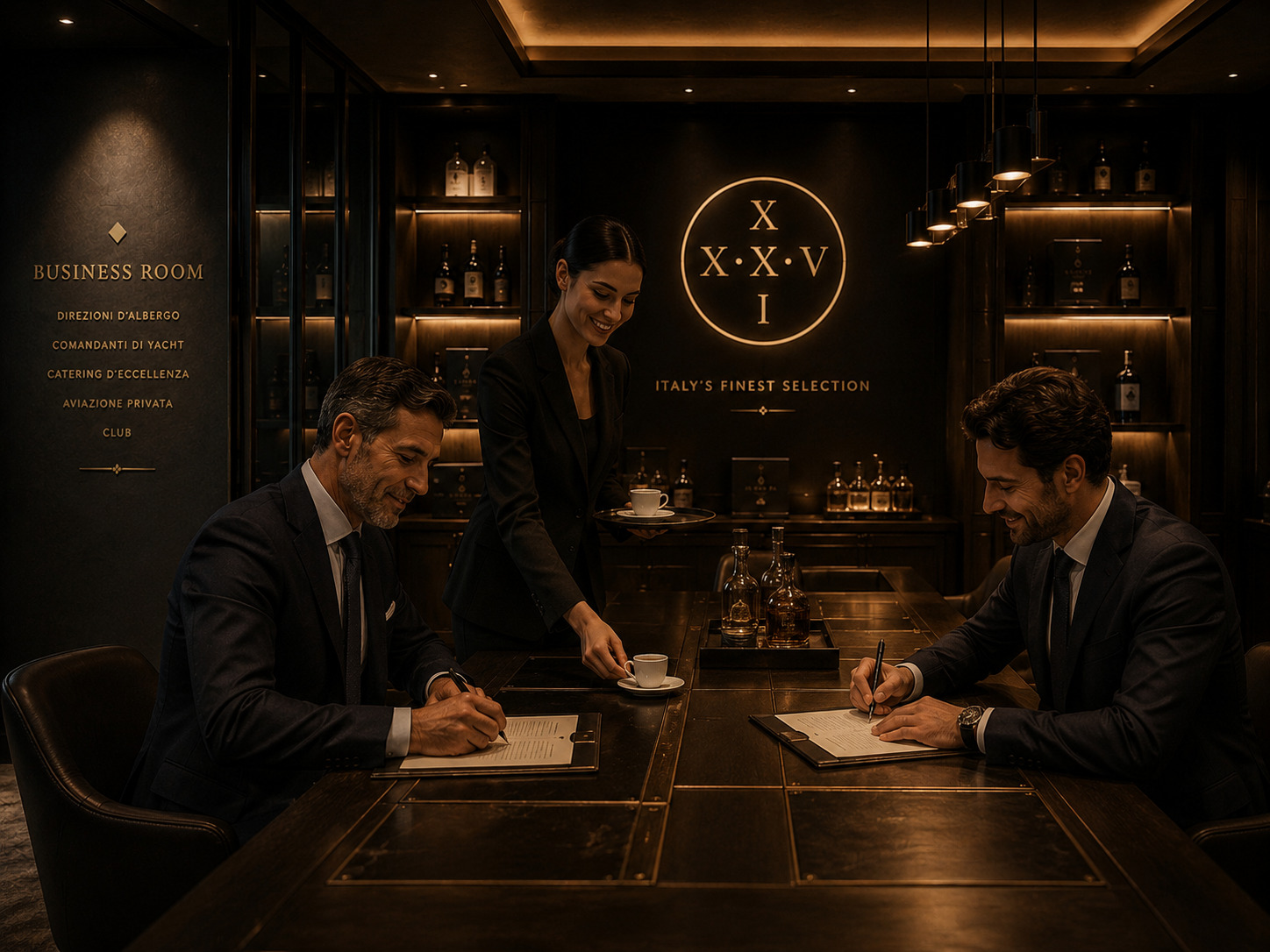 Un incontro nella Business Room: dalla conversazione all'esperienza XXXVI