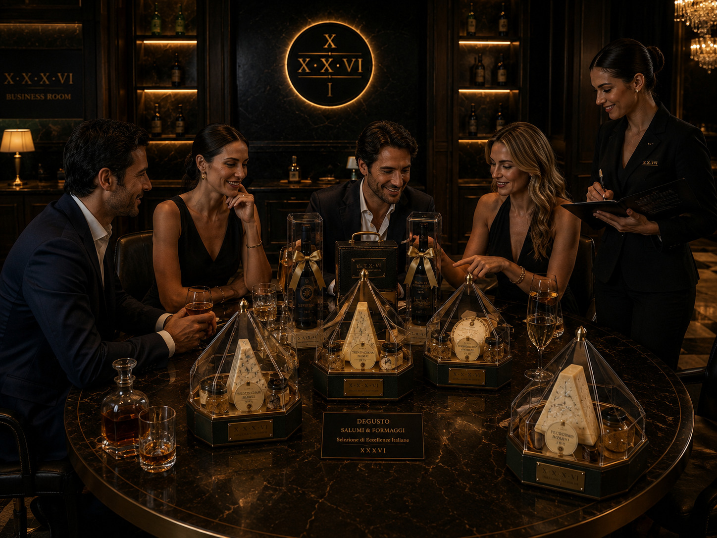 Degustazione Salumi & Formaggi XXXVI, per progetti corporate e gifting dedicato