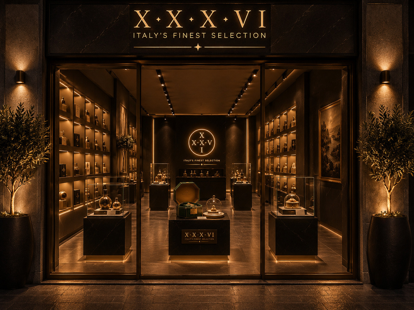 XXXVI — Facciata frontale