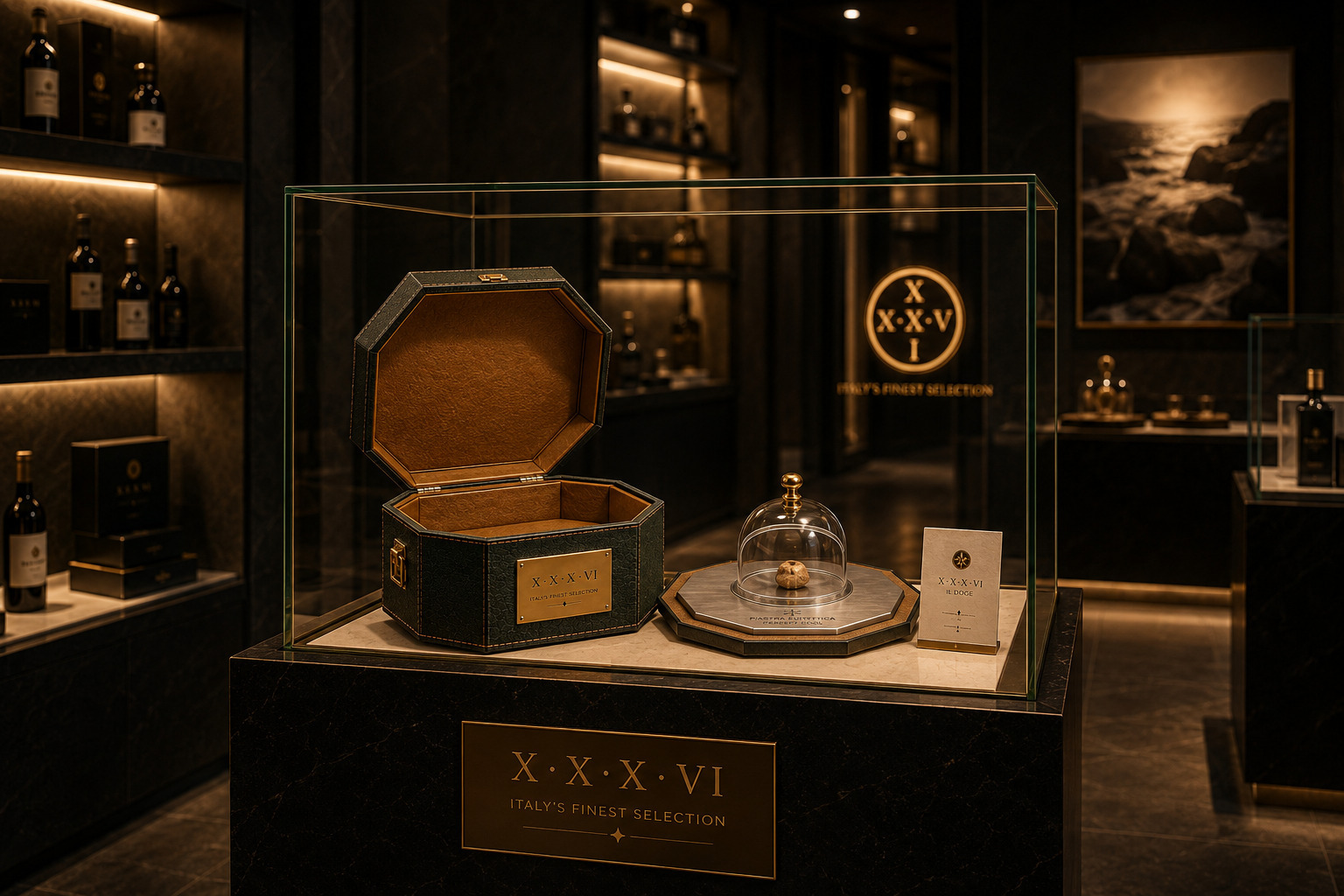 XXXVI — Il Doge, cofanetto aperto