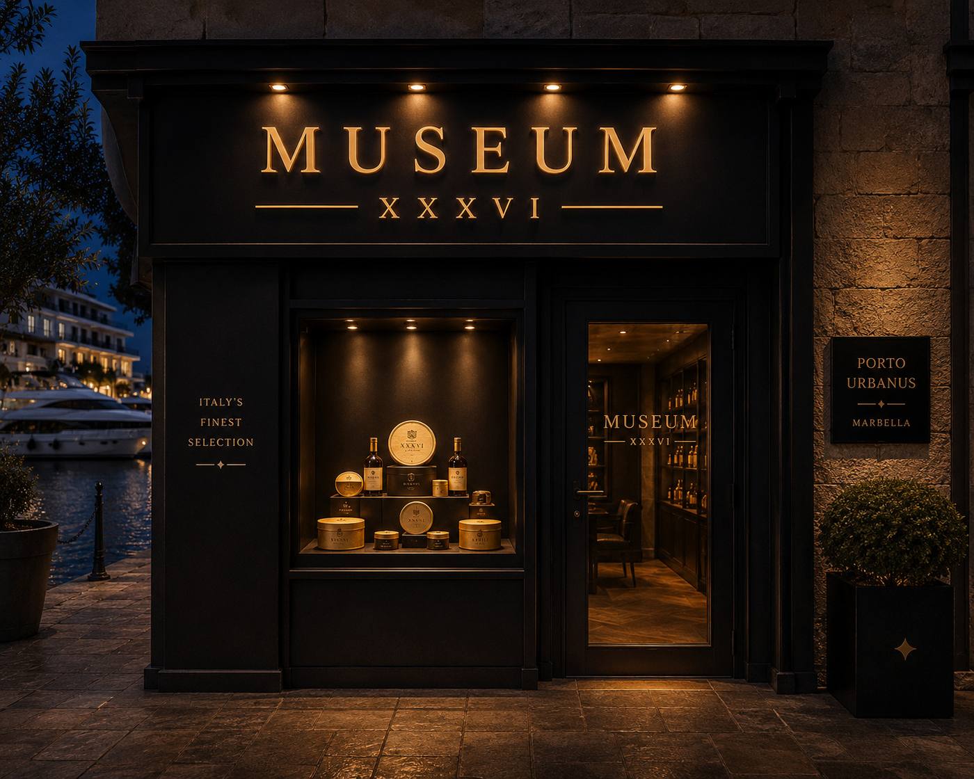 Il Museum XXXVI a Porto Urbanus, Marbella