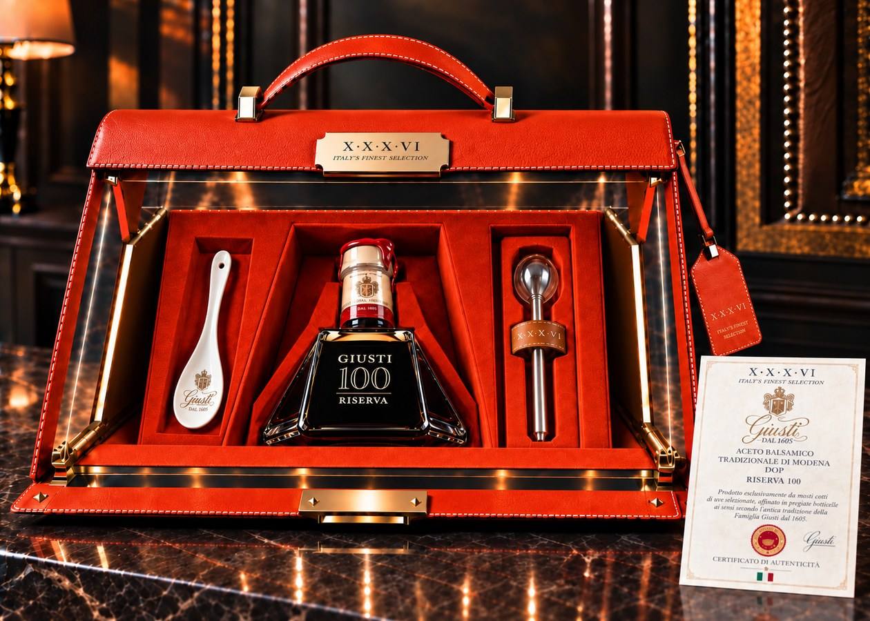 Aceto Balsamico Tradizionale di Modena DOP · Giusti Riserva 100