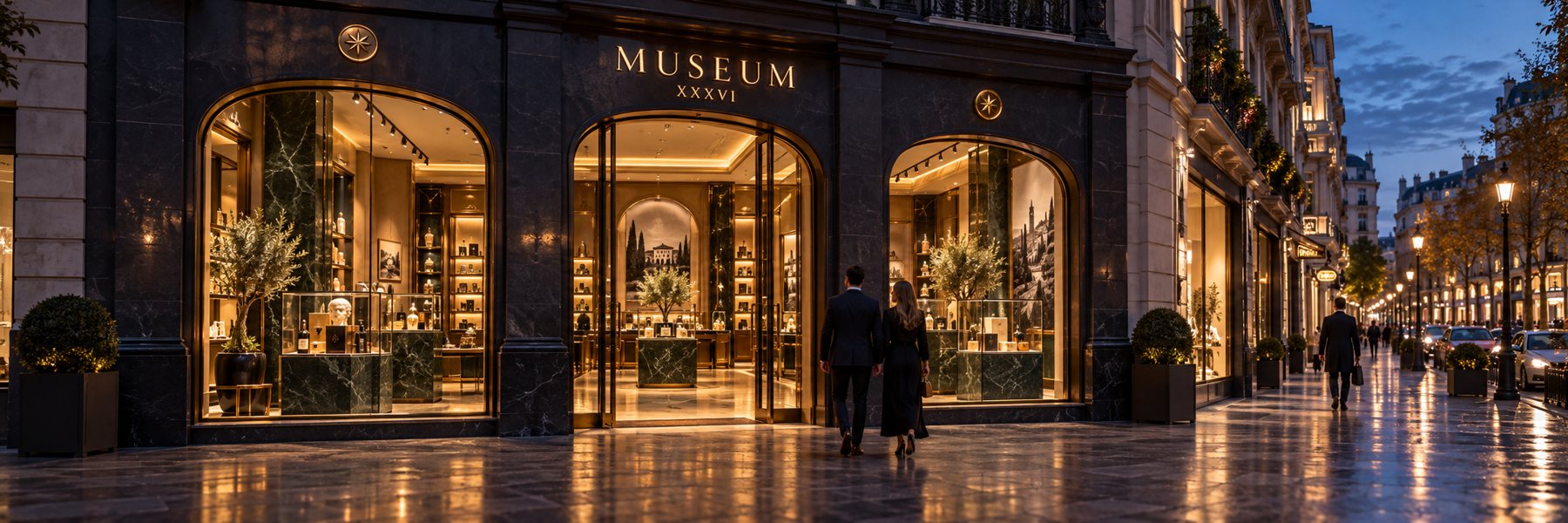 La facciata del Museum XXXVI